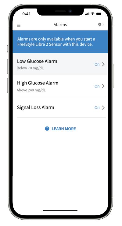 If you <b>do</b> not start your <b>FreeStyle</b> Libre 2 sensor with your phone, you will not get the Urgent Low Glucose <b>Alarm</b> on your phone. . How do i turn off the alarm on my freestyle freedom lite